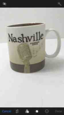 2012 STARBUCKS NASHVILLE GLOBAL ICON SERIES COFFEE TEA CUP MUG - Sold on eBay Oct, 27th 2019 for $27.10