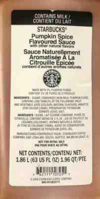 Starbucks Pumpkin Spice Sauce! 2 bottles! - Sold on eBay Oct, 27th 2019 for $109.90