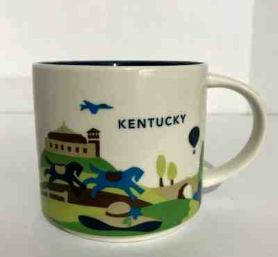 Starbucks Coffee Mug You Are Here YAH Collectible Cup Kentucky Horse Derby  - Sold on eBay Oct, 27th 2019 for $17.59