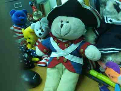 2005 Starbucks Boston Patriot Ltd Edition Bearista Teddy Bear w/Tag Collectible  - Sold on eBay Oct, 27th 2019 for $27.00