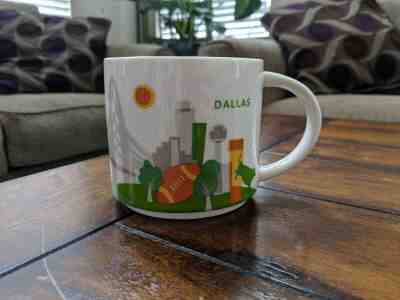 Starbucks Dallas You Are Here Coffee Mug Cup 14 Oz Collection 2013 - Sold on eBay Oct, 27th 2019 for $15.00