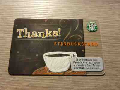 Starbucks Card 2009  Collectible No Value  - Sold on eBay Oct, 27th 2019 for $200.00