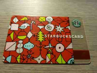Starbucks Card 2002 Ornament Collectible No Value  - Sold on eBay Oct, 27th 2019 for $30.00