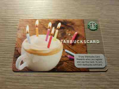 Starbucks Card 2009 Indianapolis Happy Birthday Collectible No Value  - Sold on eBay Oct, 27th 2019 for $60.00
