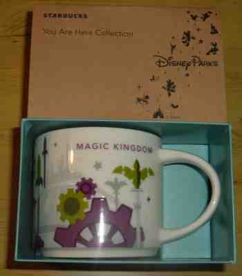 Starbucks - Disney World - Magic Kingdom Coffee Mug - YAH - You Are Here - NIB - Sold on eBay Oct, 27th 2019 for $26.99