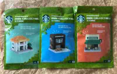 Starbucks Mini Collection Store Hong Kong Set Of 3 Limited Edition Rare Item - Sold on eBay Oct, 26th 2019 for $65.00
