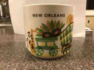 Starbucks ‘You Are Here’ Collection Coffee Mug Cup 14oz New Orleans 2015 - Sold on eBay Oct, 26th 2019 for $15.00
