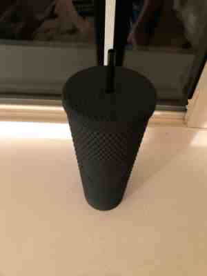 Starbucks Matte Black Studded Tumbler Cup Limited Edition - Sold on eBay Oct, 26th 2019 for $63.00