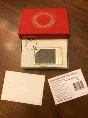 RARE 2015 Sparkling Champagne Swarovski Starbucks Gift Card Keychain $0 balance - Sold on eBay Oct, 26th 2019 for $389.00