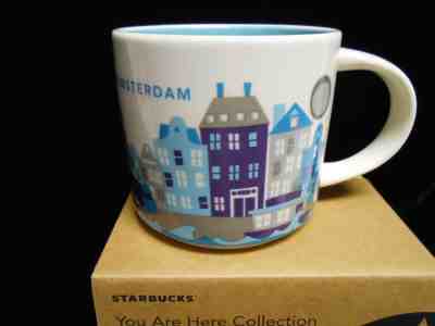Starbucks City Mug Cup You are here Series YAH Amsterdam Netherlands 14oz NEW - Sold on eBay Oct, 26th 2019 for $29.95
