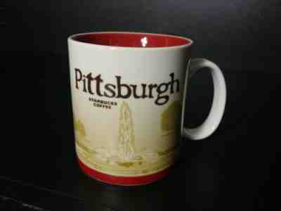 Starbucks Pittsburgh Mug 2011 Global Icon City Ceramic Coffee Cup 16oz new - Sold on eBay Oct, 26th 2019 for $20.00