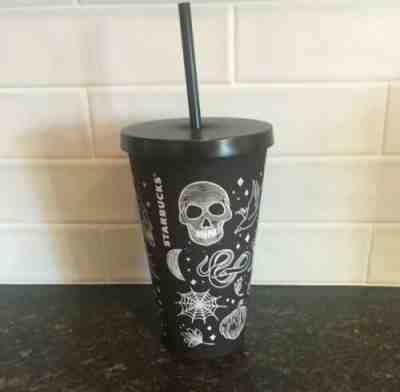 NEW Starbucks Halloween Skull Tumbler 16oz Cup Limited Edition Collection Mug - Sold on eBay Oct, 26th 2019 for $44.99