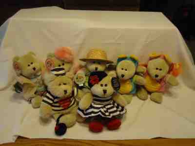 Starbucks  Bearista Bears.  Lot of 7 Bears.   W/tags. - Sold on eBay Oct, 26th 2019 for $35.99
