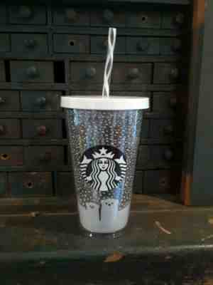 Starbucks Holiday Edition  2016 christmas  POLAR BEAR Cold Cup Tumbler 16oz - Sold on eBay Oct, 26th 2019 for $15.00
