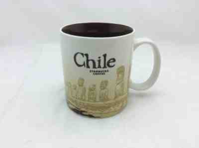 Starbucks Coffee Chile Mug 16 oz Cream Brown 2011 Coffee Cup  - Sold on eBay Oct, 26th 2019 for $28.79
