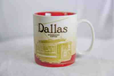 Starbucks DALLAS Collectors Series (16 oz) City Global Icon Coffee Mug Cup 2009 - Sold on eBay Oct, 26th 2019 for $17.00