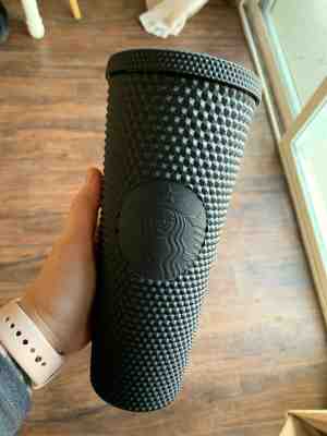 STARBUCKS Fall 2019 Black Matte Studded Tumblr Cup *LIMITED EDITION*  - Sold on eBay Oct, 26th 2019 for $45.00