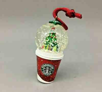 STARBUCKS Christmas ORNAMENT - SNOW GLOBE - 2007 - Fast Free Shipping - D16 - Sold on eBay Oct, 26th 2019 for $21.72