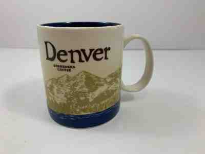 DENVER Starbucks Coffee Mug Tea Cup GLOBAL ICON City Collector Series 16 Fl OZ - Sold on eBay Oct, 26th 2019 for $28.94