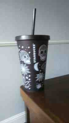 RARE Semi-New Starbucks 16oz Halloween 2019 Tumbler - Sold on eBay Oct, 26th 2019 for $34.00
