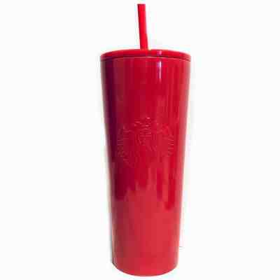 Starbucks Red Siren 16oz Cold Cup Travel Tumbler Stainless New Rare HTF - Sold on eBay Oct, 26th 2019 for $71.96