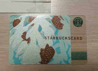 STARBUCKS JAPAN Fir Tree Limited Very Rare Card PIN INTACT EXCELLENT CONDITION - Sold on eBay Oct, 26th 2019 for $30.00