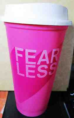 2018 STARBUCKS GRANDE REUSABLE Statement Fearless cup 16 oz lid Philippines #1 - Sold on eBay Oct, 26th 2019 for $16.95