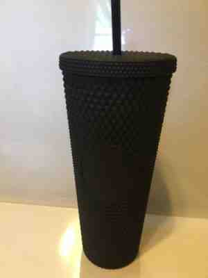 Starbucks Matte Black Studded Tumbler Cup 24oz Venti Holiday Fall 2019 New - Sold on eBay Oct, 26th 2019 for $50.65