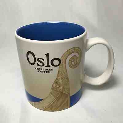 Starbucks Brand New Oslo Global Icon Collector Series Mug Coffee Cup 16oz - Sold on eBay Oct, 25th 2019 for $34.99