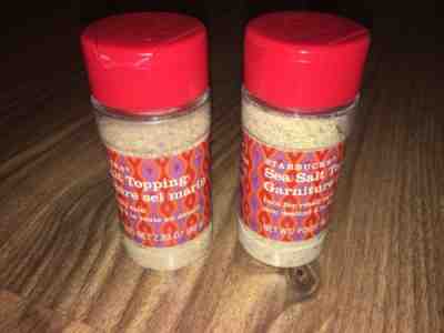 Lot Of 2! Starbucks Sea Salt Topping RARE Sealed Exp April 2020 2.83oz New - Sold on eBay Oct, 25th 2019 for $39.00