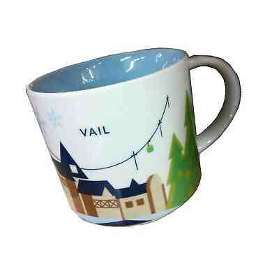 Starbucks Coffee 2013 You Are Here Collection Vail Mug, 14 Oz. 14 fl. oz. - Sold on eBay Oct, 25th 2019 for $30.18
