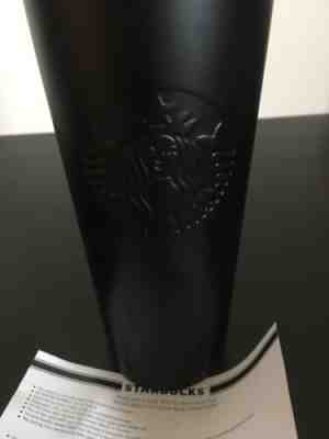 Starbucks Tumbler 24 oz Matte Black Fall 2019 - Sold on eBay Oct, 25th 2019 for $31.00