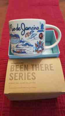 STARBUCKS ~ Rio de Janiero ~ "Been There"  Mug (NEW) ~14 Oz Brazil Brasil NWT - Sold on eBay Oct, 25th 2019 for $29.99
