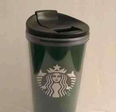 Starbucks 2017 Dark Green Siren logo 16 oz.  Travel Tumbler Cup  New - Sold on eBay Oct, 25th 2019 for $24.99