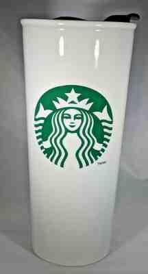 STARBUCKS Ceramic Travel Cup Tumbler 16 oz 2014  - Sold on eBay Oct, 25th 2019 for $17.95