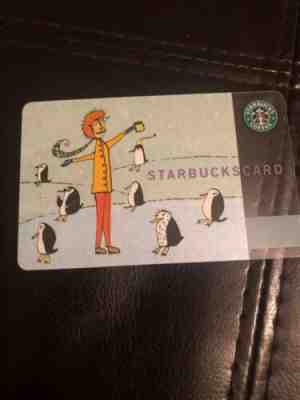 RARE! 2003 Starbucks Japan "Penguin" Gift Card No Value Collectors Card Only - Sold on eBay Oct, 25th 2019 for $25.00