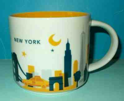 StarBucks / Star Bucks You Are Here New York Collection 14 oz Coffee Mug Cup - Sold on eBay Oct, 25th 2019 for $16.99