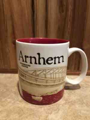 Starbucks Mug Global Icon 16oz ARNHEM. Red. Netherlands - Sold on eBay Oct, 25th 2019 for $15.00
