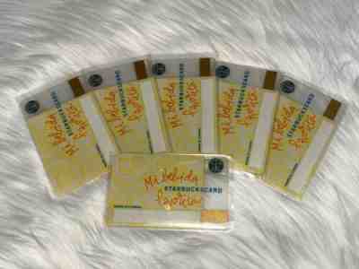RARE HTF STARBUCKS Original 2009 "MI BEBIDA FAVORITA" Cards Lot of 6 - Sold on eBay Oct, 25th 2019 for $632.00