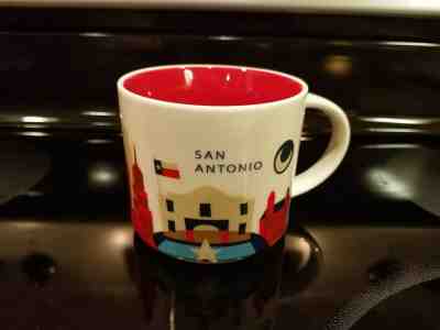 Starbucks San Antonio You Are Here YAH mug cup Original 2012 coffee tea - Sold on eBay Oct, 25th 2019 for $15.97