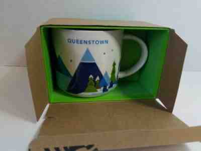 Starbucks QUEENSTOWN NEW ZEALAND Mug You Are Here Blue Mountains