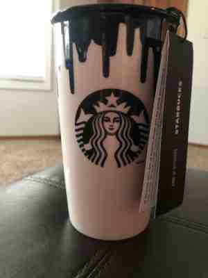 Starbucks Limited Edition Band of Outsiders Mug - Black Drip Coffee Tumbler 12oz - Sold on eBay Oct, 25th 2019 for $32.00