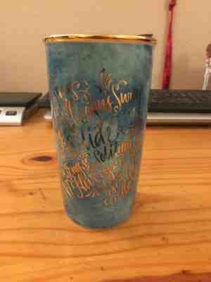 Starbucks Mermaid Siren Song Ceramic Double Wall 12oz. Blue-green Travel Tumbler - Sold on eBay Oct, 25th 2019 for $61.79