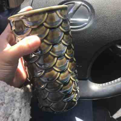 STARBUCKS Iridescent Siren Mermaid Scales Travel Mug Tumbler 2017 New - Sold on eBay Oct, 25th 2019 for $40.00