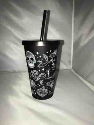 Starbucks Halloween 2019 Skull Tumbler - 16 Oz. Brand New Purple White - Sold on eBay Oct, 24th 2019 for $49.95