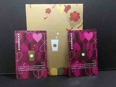 Starbucks 2014 Happy Valentine’s China My Starbucks Rewards Card complete set - Sold on eBay Oct, 24th 2019 for $42.00