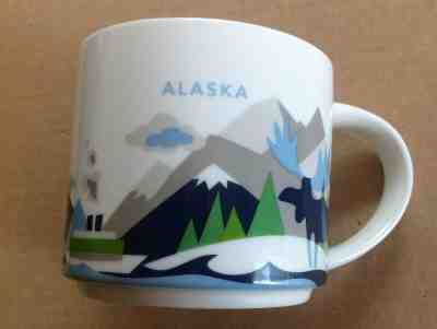 Starbucks You Are Here Alaska 14 oz Coffee Mug 2012 - Sold on eBay Oct, 24th 2019 for $44.50