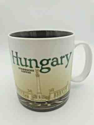 STARBUCKS 2011 Hungary, Collector Series 16 oz Coffee Mug Cup - Sold on eBay Oct, 24th 2019 for $24.95
