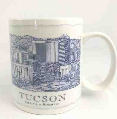 Starbucks 18oz. City Mug - Tucson Coffee Cup - 2008 Collectible "The Old Pueblo" - Sold on eBay Oct, 24th 2019 for $16.99