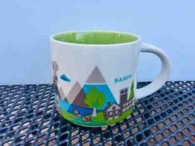 Starbucks YOU ARE HERE SERIES BANFF  14oz Coffee Mug Cup 2013 - Sold on eBay Oct, 24th 2019 for $31.95